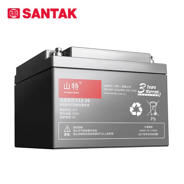 山特(SANTAK)——C系列铅酸蓄电池-12V26AH